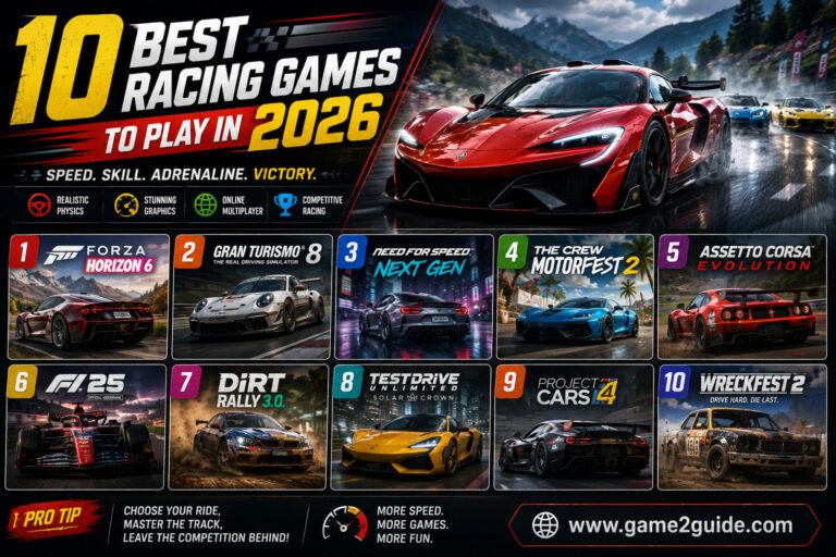 10 Best Racing Games to Play in 2026