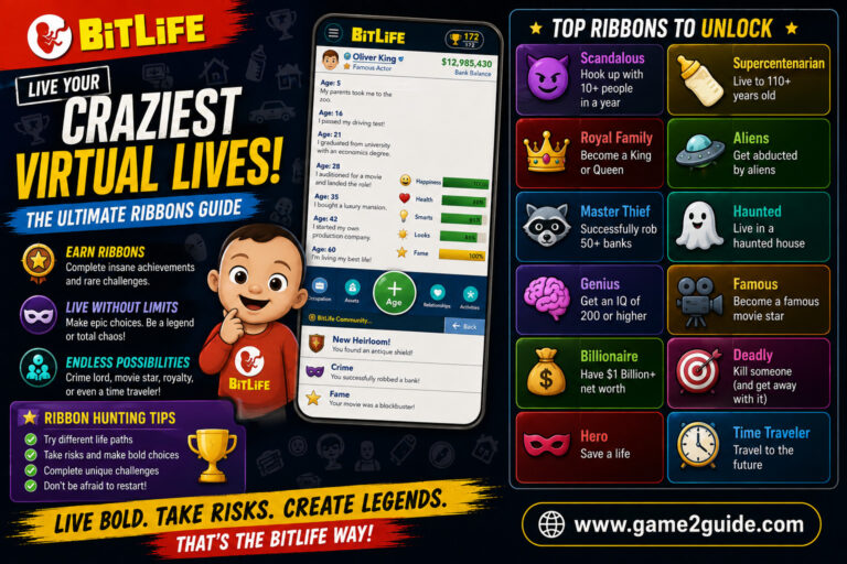 BitLife Ribbons Guide Live the Craziest Virtual Lives