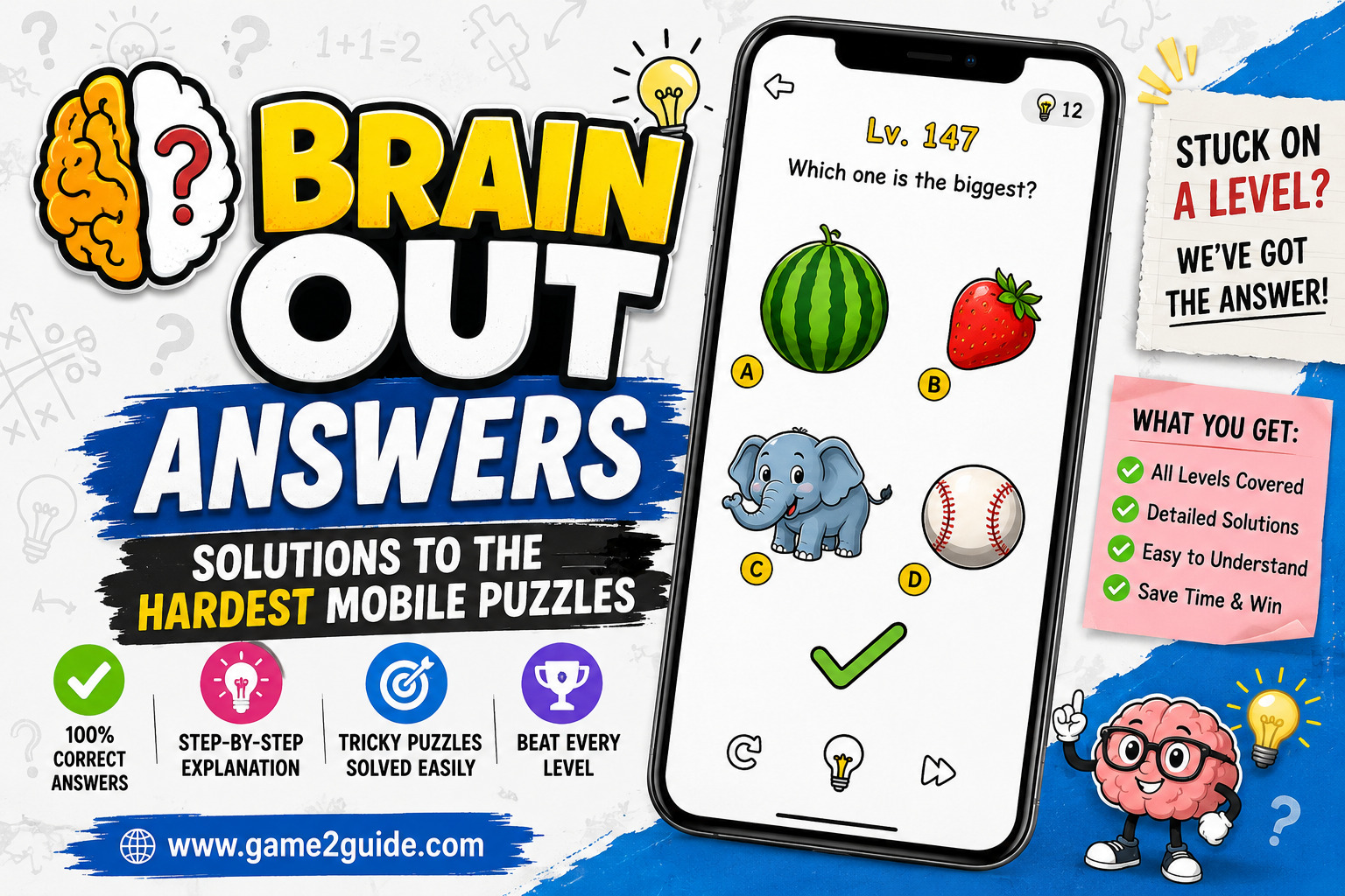 Brain Out Answers: Solutions to the Hardest Mobile Puzzles
