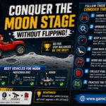 Conquer the Moon Stage in Hill Climb Racing Without Flipping