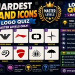 Hardest Brand Icons in Logo Quiz Master Levels