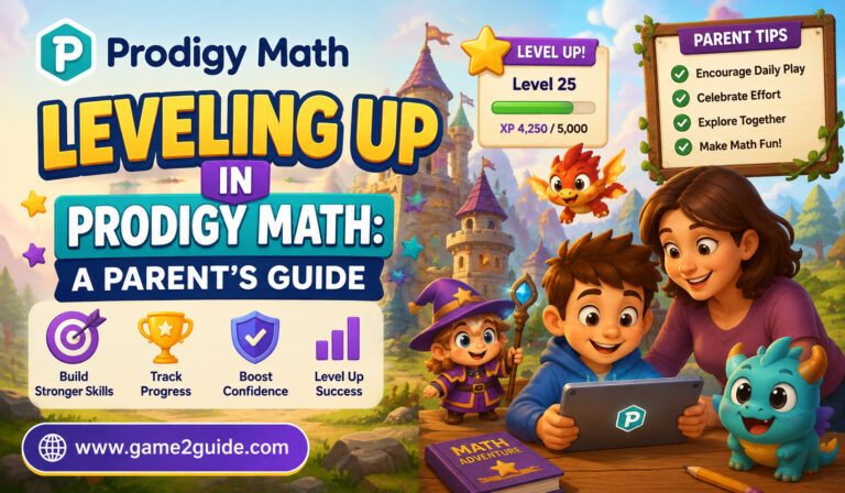 Leveling Up in Prodigy Math A Parent's Guide