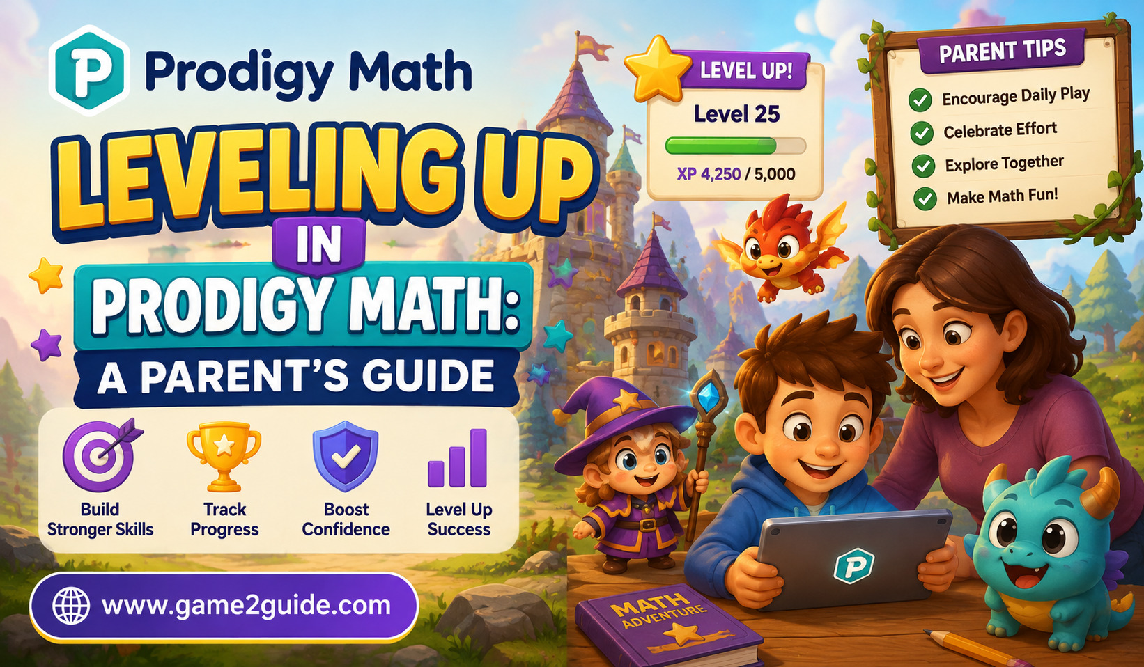 Leveling Up in Prodigy Math A Parent's Guide