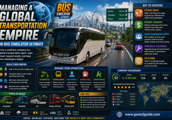 Managing a Global Transportation Empire in Bus Simulator Ultimate