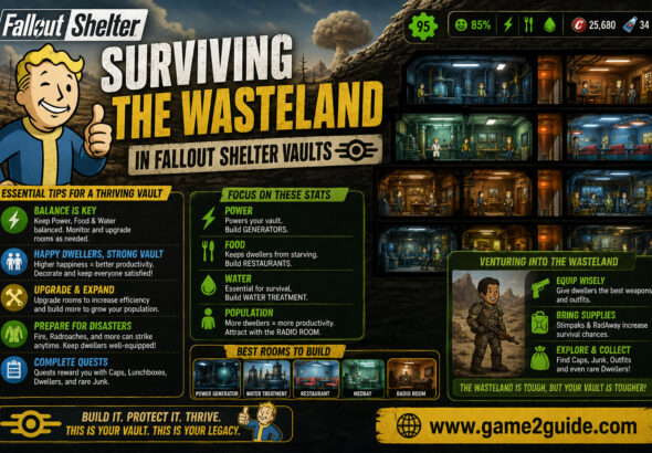 Surviving the Wasteland in Fallout Shelter Vaults