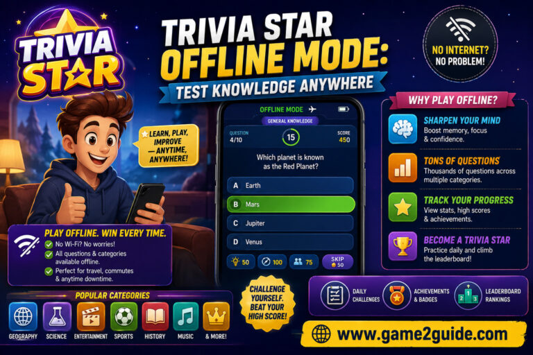 Trivia Star Offline Mode Test Knowledge Anywhere